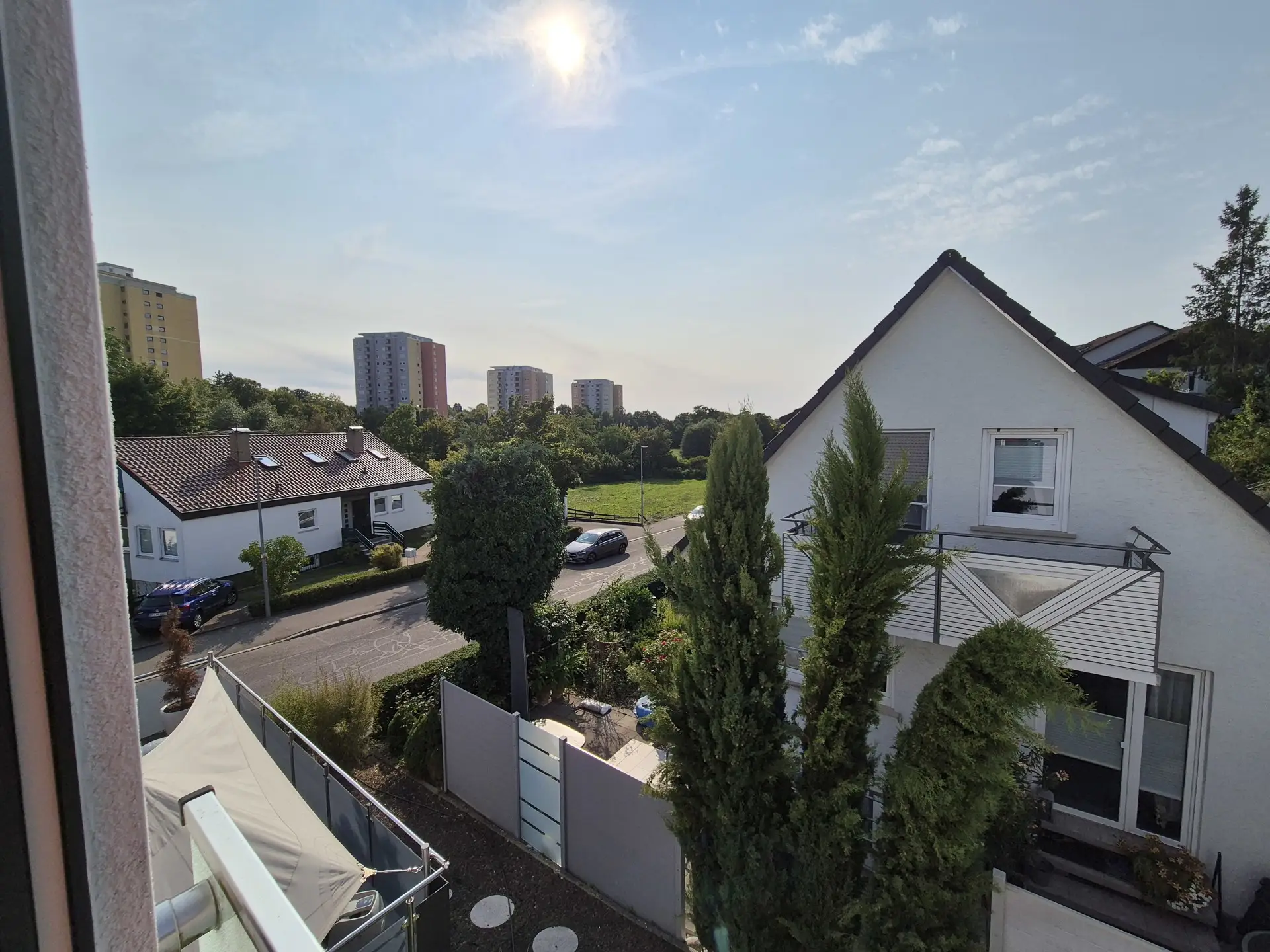 Aussicht aus Schlafzimmer 2