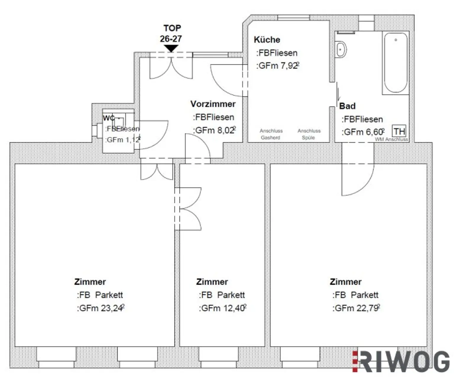 Nähe U1 - Zweitbezug nach Sanierung *** 2-Zimmer mit Kabinett *** separate Küche *** beim Hauptbahnhof Wien