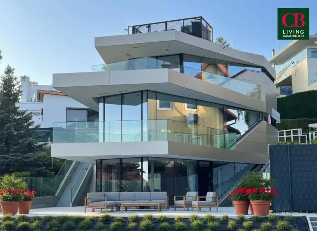 EXKLUSIVE VILLA IN BESTER LAGE – Wohnen, wo der Himmel Wien küsst !!