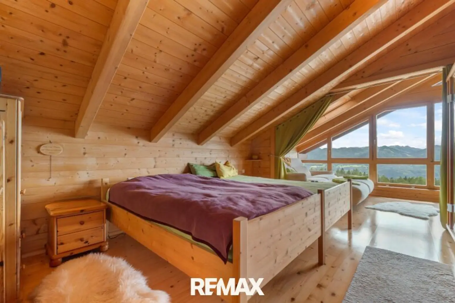 Schlafzimmer mit Traumblick
