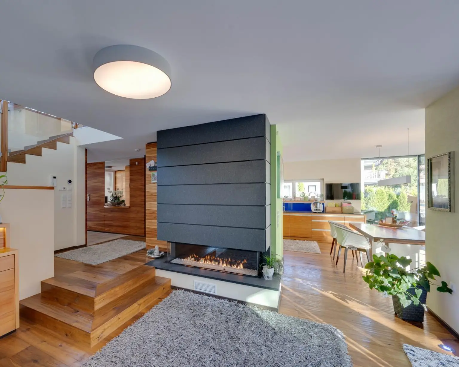 stylischer Kamin