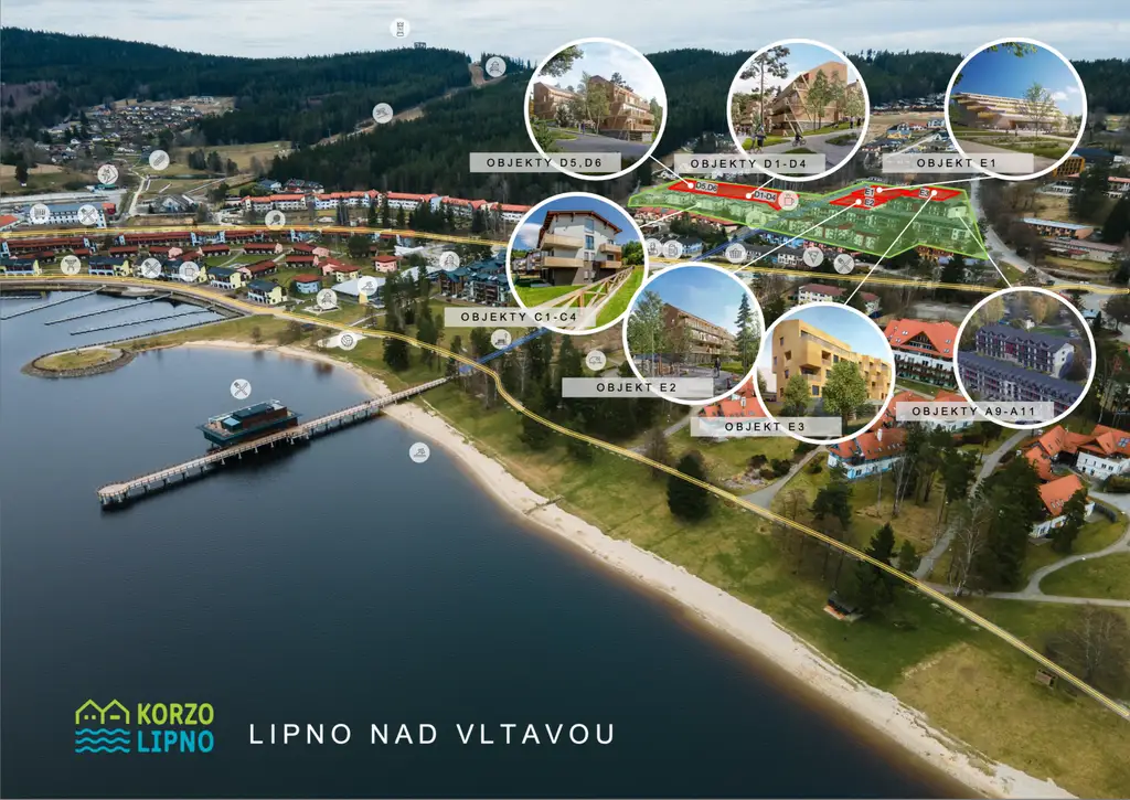 Korzo Lipno - Leben am Wasser. Investieren mit Weitblick.