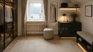 Ankleidezimmer OG Visualisierung
