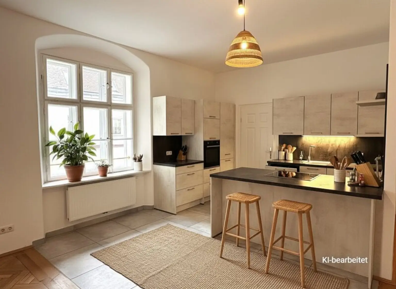 Einbauküche mit KI-Ausstattung