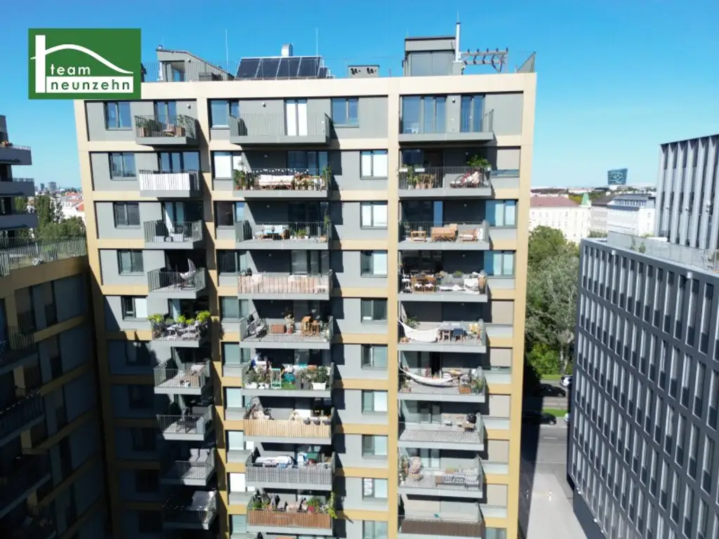 Exklusive 5-Zimmer-Wohnung mit Dachterrasse und Donaukanal-Nähe in 1030 Wien - ab 01.10. beziehbar. - WOHNTRAUM
