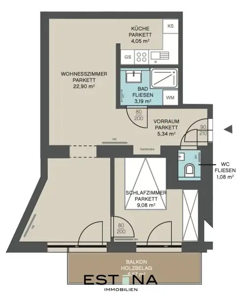 Attraktive Stadtwohnung im 14. Bezirk – Balkon, Aufzug, hochwertige Ausstattung