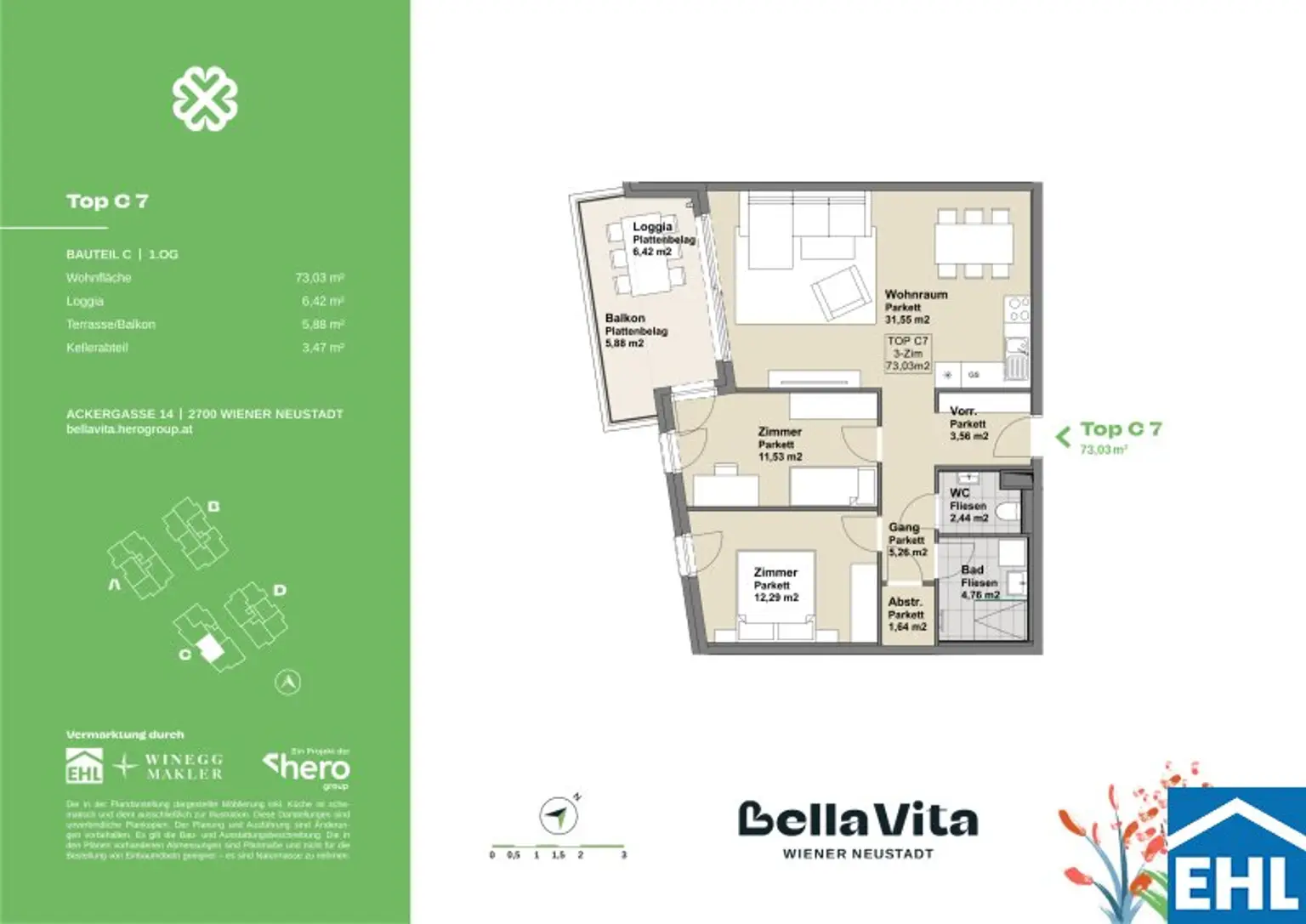 Wohnen mit Stil und Komfort – BELLA VITA in Wiener Neustadt