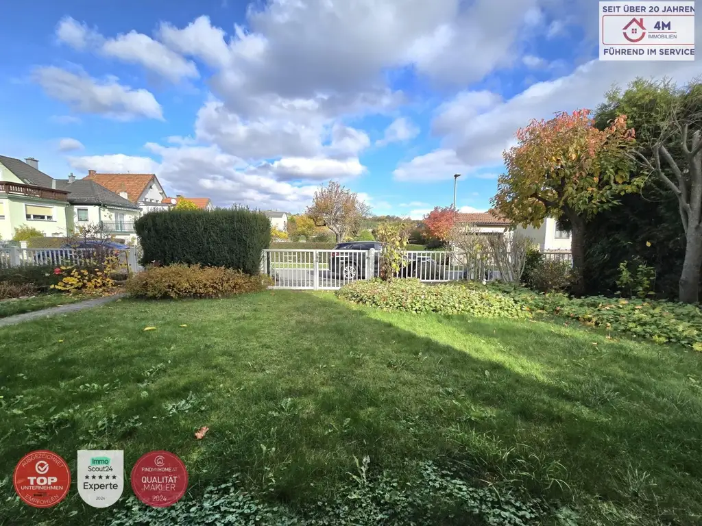 Stilvolles Einfamilienhaus mit gepflegtem Garten in bester Lage von Kobersdorf
