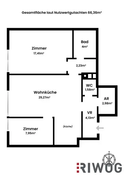 ERSTBEZUG nach Sanierung I 66m² in zentraler Innenstadtlage I Tischler Einbauküche inkl. Siemensgeräte im Preis inbegriffen