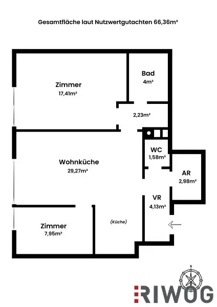 ERSTBEZUG nach Sanierung I 66m² in zentraler Innenstadtlage I Tischler Einbauküche inkl. Siemensgeräte im Preis inbegriffen