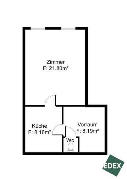 Ideal für kreative Gestalter oder Projektentwickler- Altbauwohnung – 1 Zimmer in Parknähe, 1200 Wien