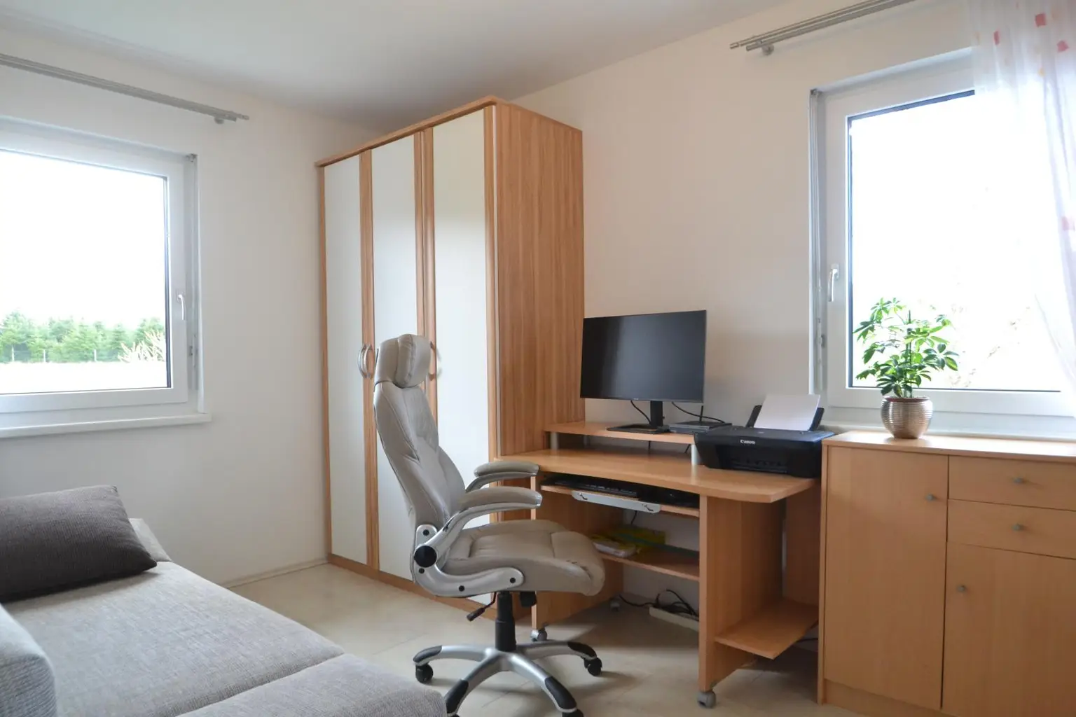 Eckzimmer im Obergeschoß