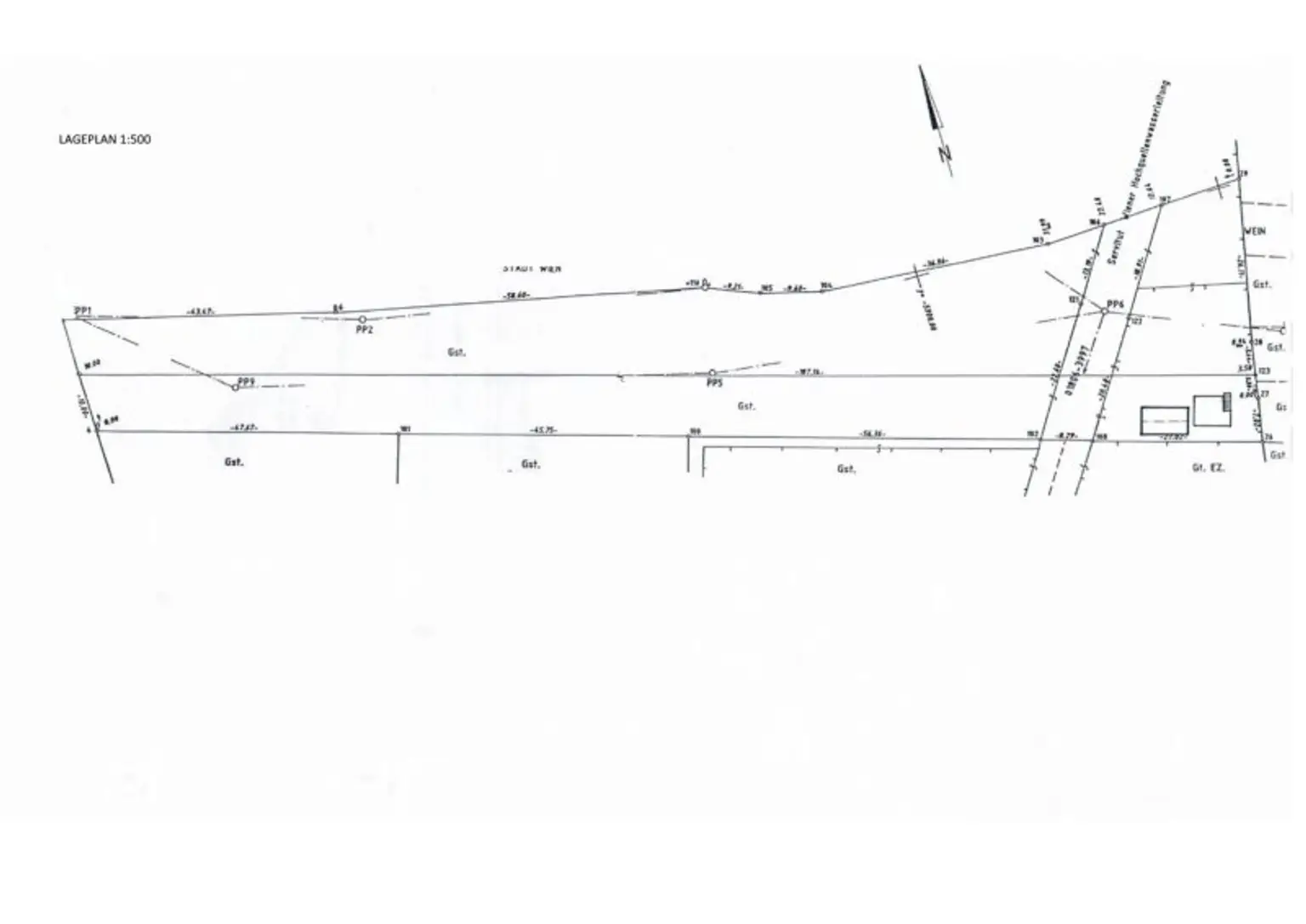 Eigengrund: Grünland mit Gartenhaus - Großes Grundstück in Mauer am Kadoltsberg - direkt am Lainzer Tiergarten