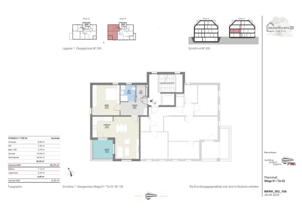 Wunderschöne 2 Zimmerwohnung in Grünruhelage mit Balkon