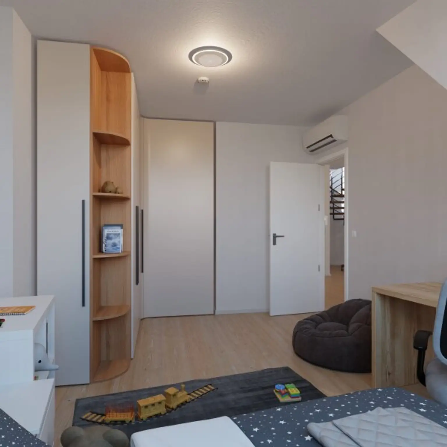 Wohnen mit Weitblick – stilvolle Dachgeschoßwohnung mit Balkon & Dachterrasse!