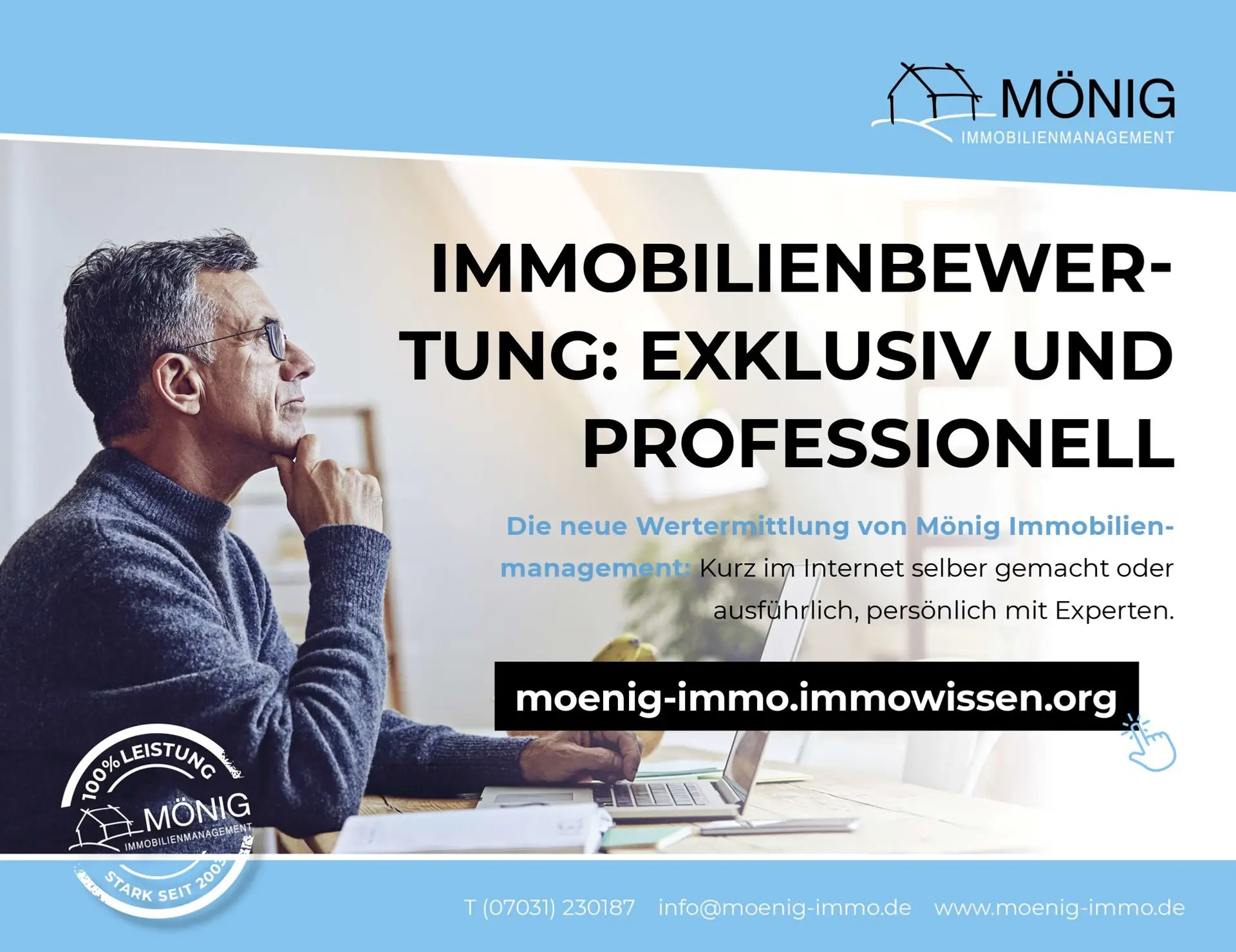 Akquisemotiv Wertermittlung