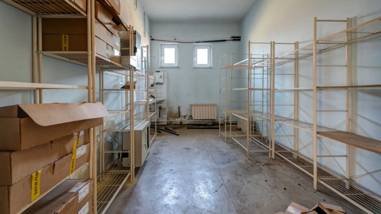 Garderobenräumlichkeiten