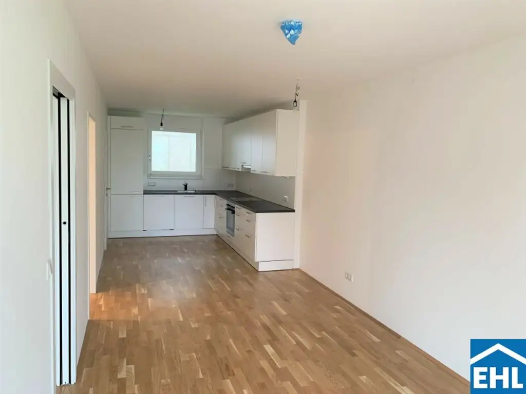 Ländliches Flair aber doch in der Stadt: 2-Zimmerwohnung mit Garten