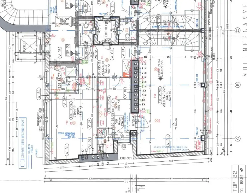 NEU! Lichdurchflutete Maissonette Dachgeschosswohnung mit Dachterrasse im Servitenviertel zu vermieten! Mit Blick auf Stephansdom und Kahlenberg!