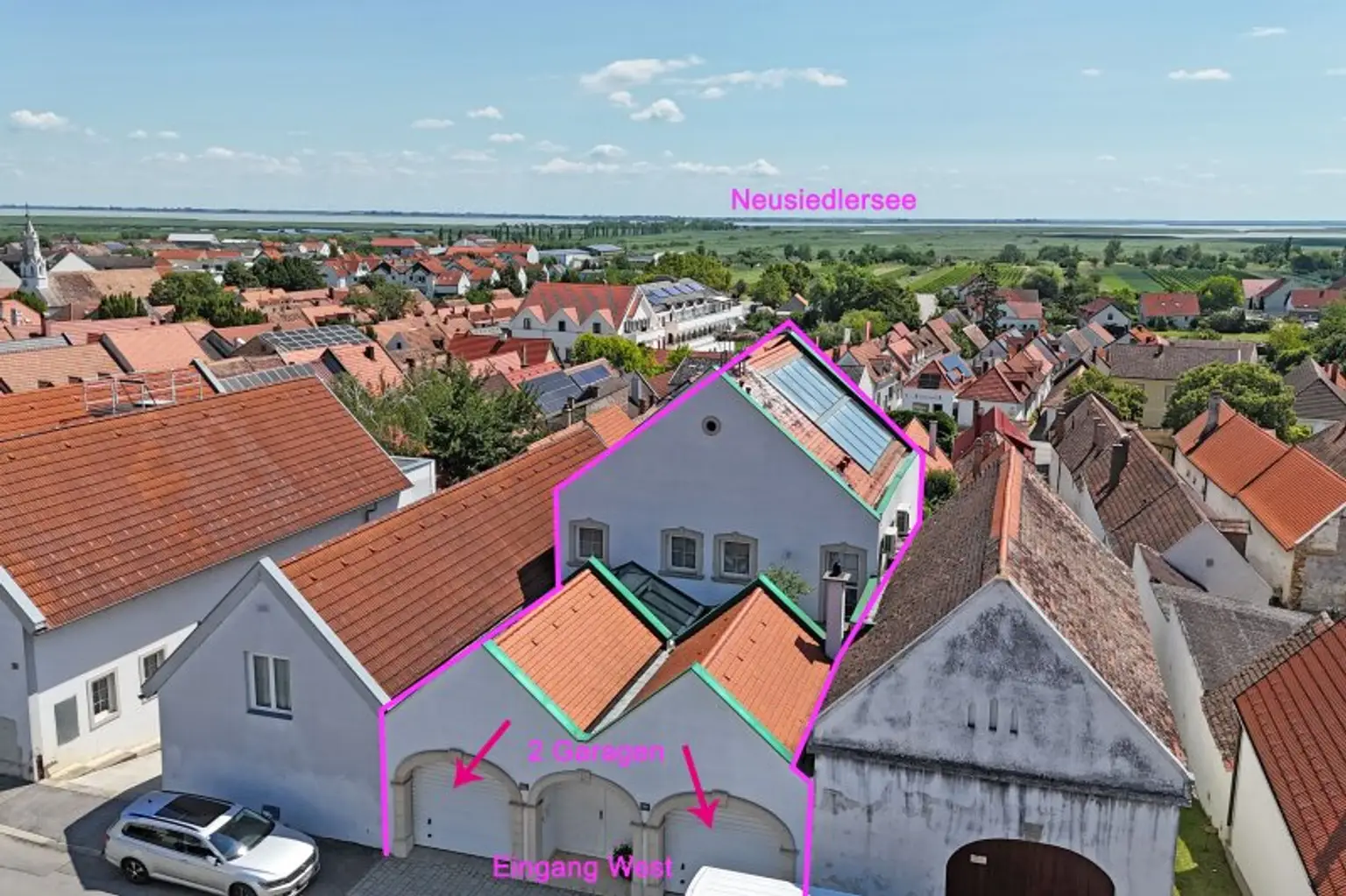 Einmalig! Stilvolle Premium-Residenz mit altem Weinhaus am Neusiedler See