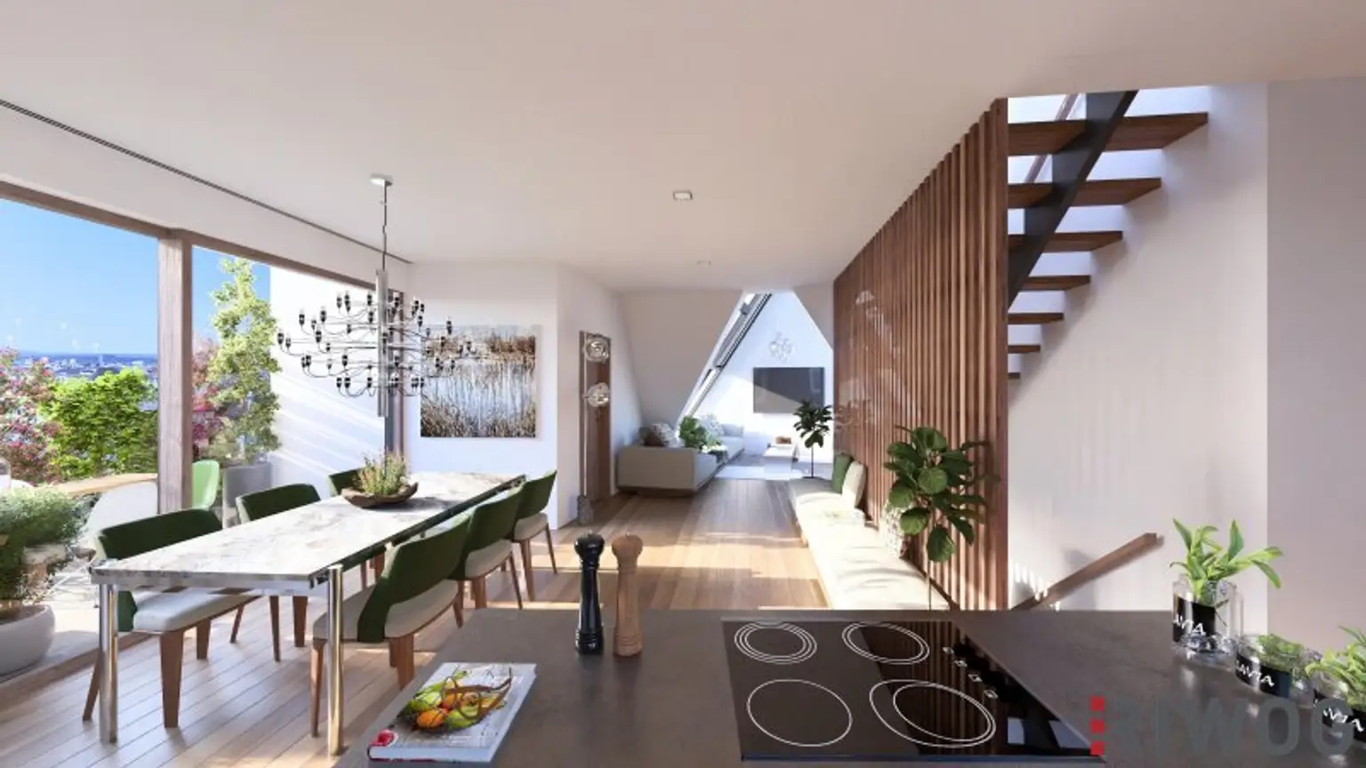 Einmalige Dachgeschosswohnung am Naschmarkt – Mit Vision veredelbar zum 215 m² PENTHOUSE-Juwel mit einmaligen 360°-Blick über Wien