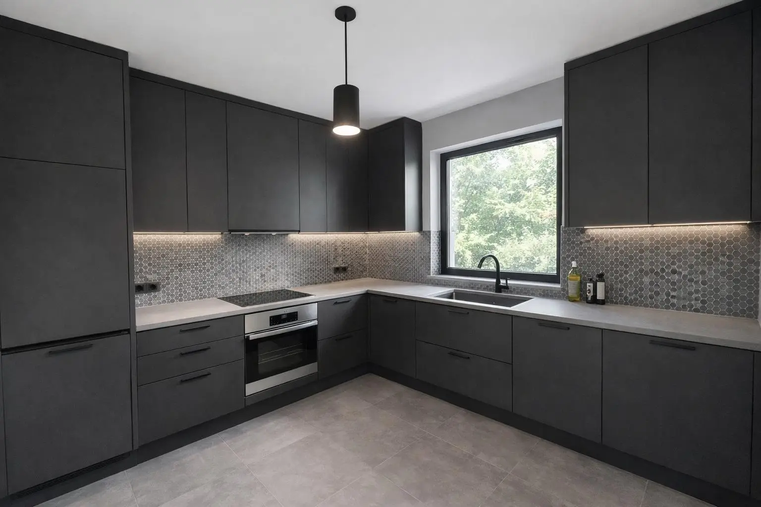 Küche nach Sanierung - KI Vorschlag