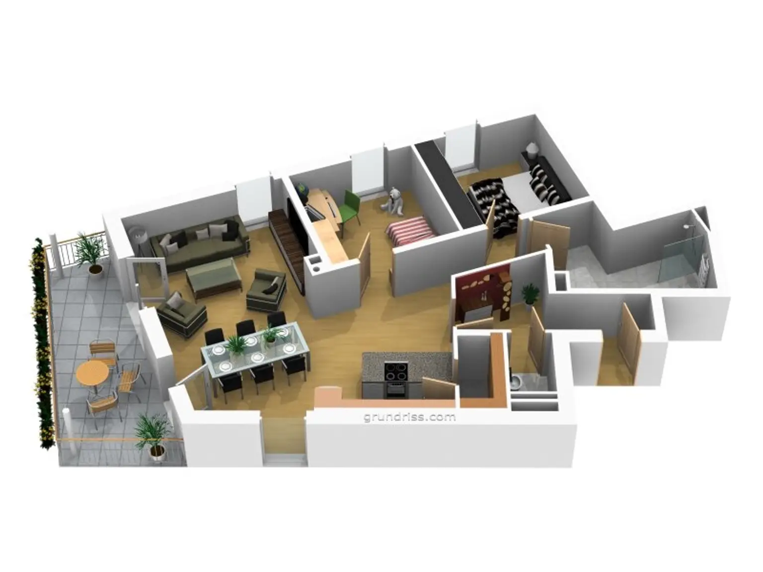 Lichtdurchflutete, großzügige 3-Zimmer Wohnung in traumhafter Lage von Mödling