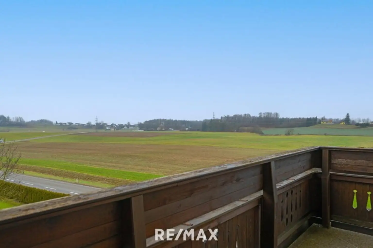 Bürobalkon Richtung Norden