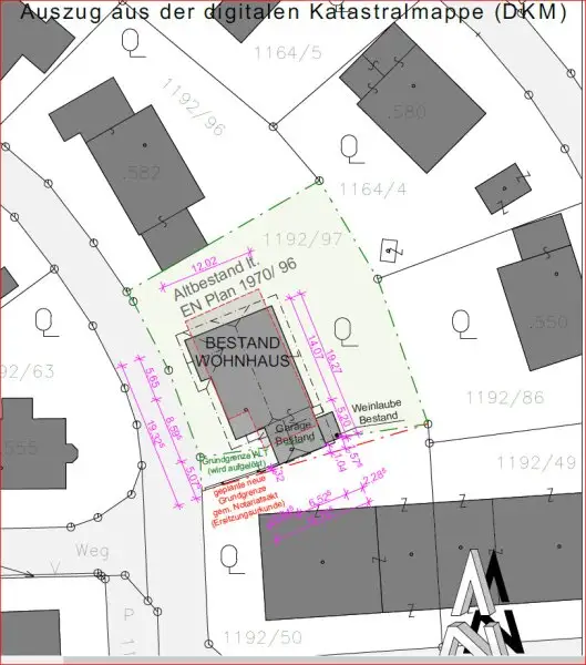 Zweifamilienhaus in ruhiger Zentrumslage von Pregarten