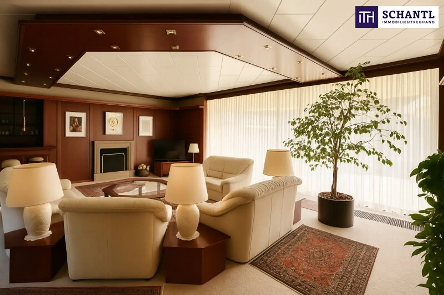 Traumhafter Bungalow mit Indoor-Pool, Weinkeller & großem Garten auf Eigengrund