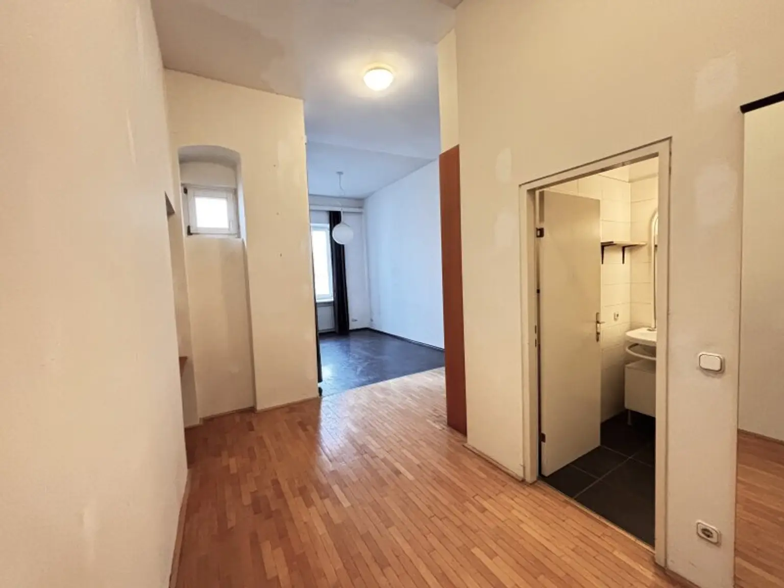 Blick vom Eingangsbereich