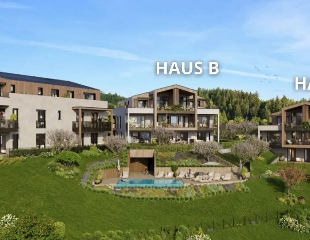 SEEPANORAMA PÖRTSCHACH | Der neue Maßstab für Wohnqualität am Wörthersee - PROVISIONSFREI