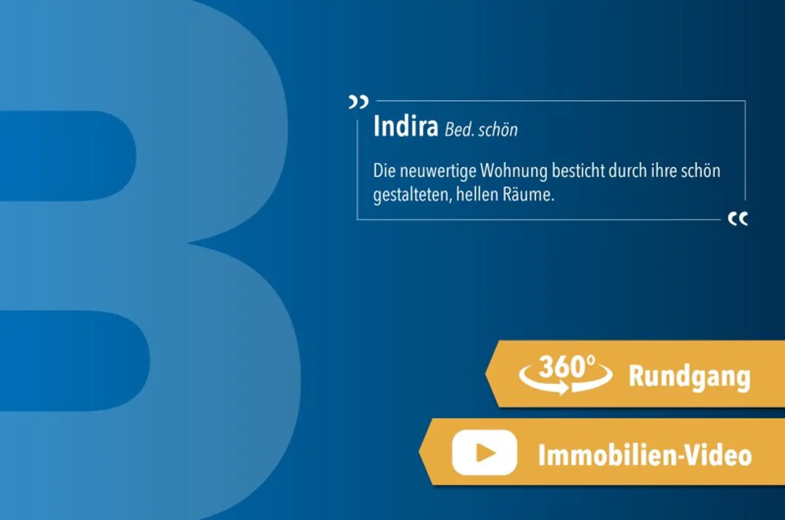 Indira | Sofortbezug