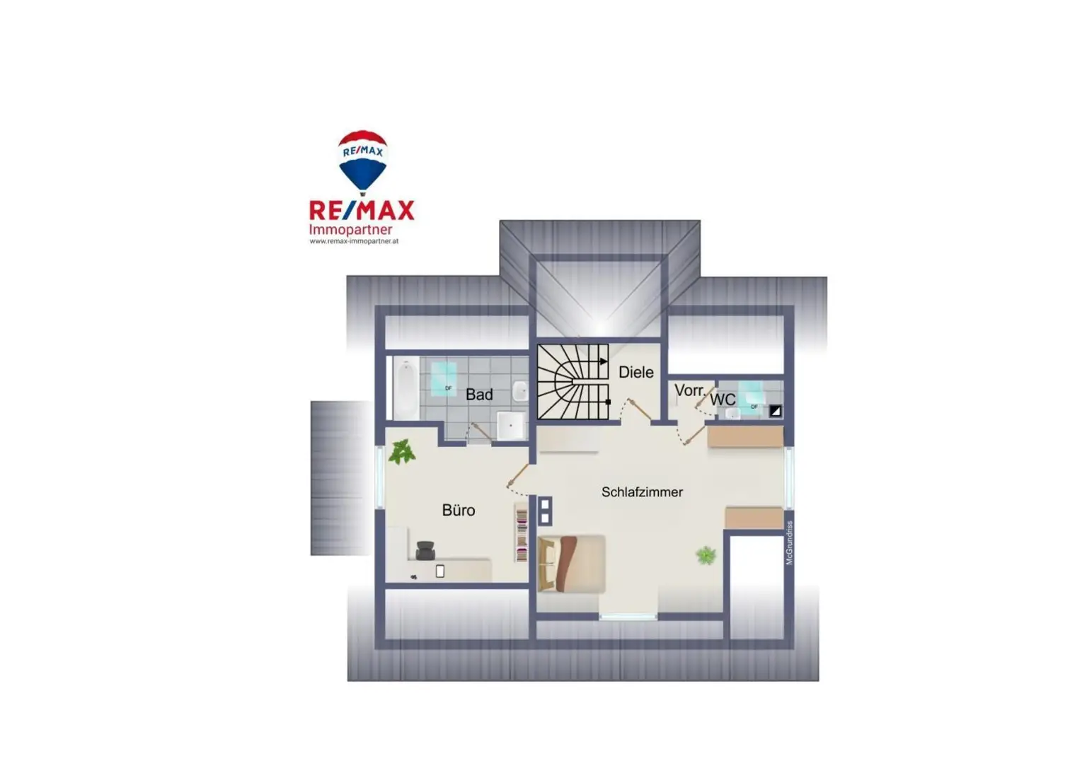 Grundrissplan DG