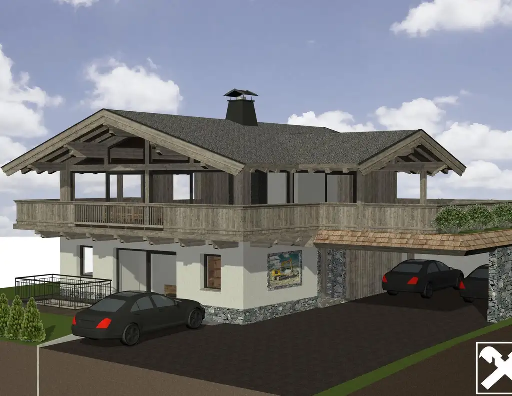 Sonniges Grundstück mit genehmigtem Bauplan