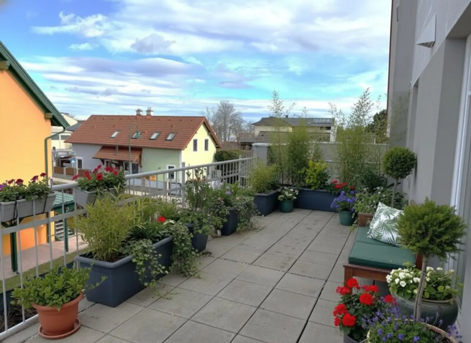 Terrasse Begrünungsvorschlag