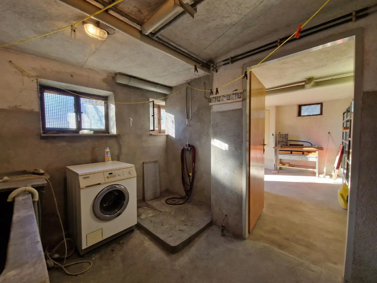 Waschküche im Keller