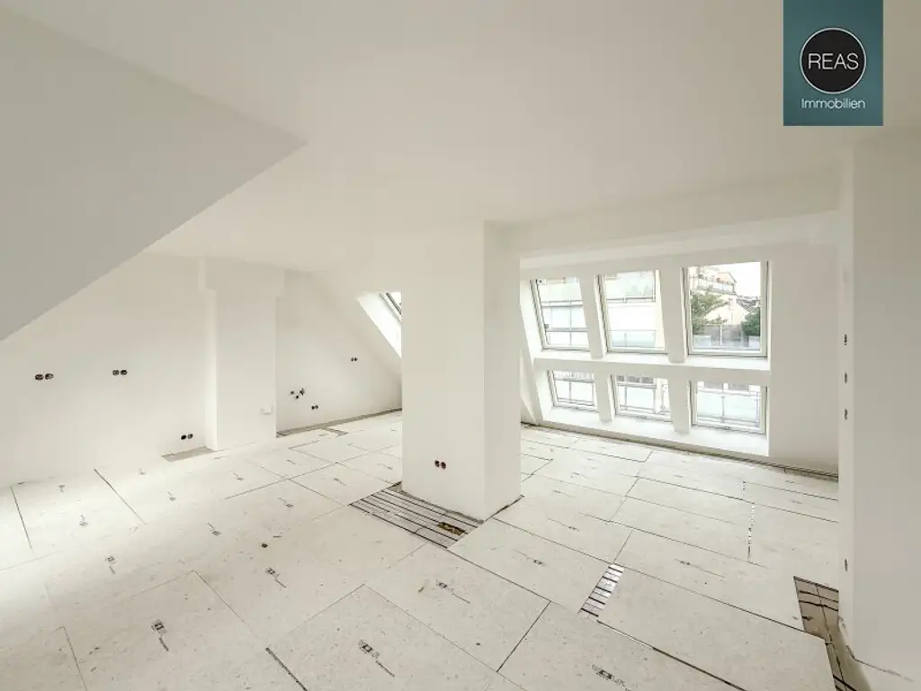 Erstbezug: Atemberaubendes Dachgeschoss - Maisonette - Apartment (klimatisiert) mit 3 Terrassen und hochwertiger Ausstattung im trendigen Ottakring!