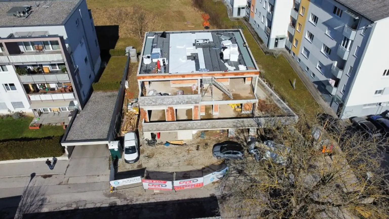 NUR MEHR 1 EINHEIT FREI: Neubau-Erstbezug in Steyr: 3-Zimmer-Wohnung mit Terrasse (provisionsfrei)