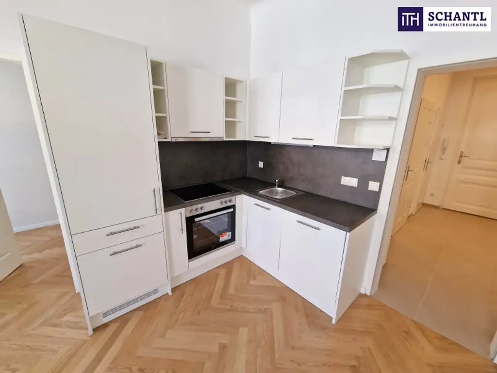 Wohnen mit Flair: Sanierte 2-Zimmer-Altbauwohnung mit hochwertiger Ausstattung, barrierefreiem Zugang und idealer Anbindung ins Stadtzentrum *** Überzeugen Sie sich selbst!