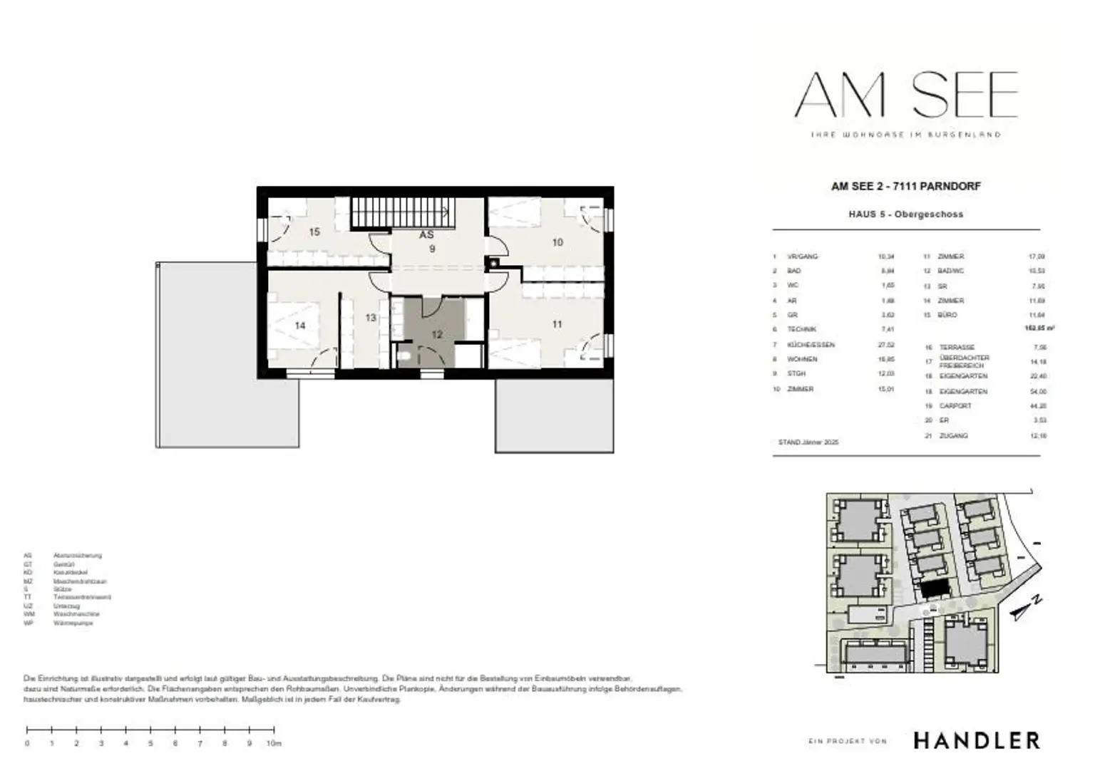 Exklusives Einfamilienhaus mit 162 m² Wohnfläche, Garten und Carport