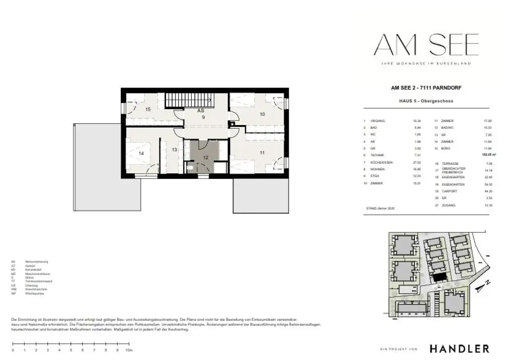 Exklusives Einfamilienhaus mit 162 m² Wohnfläche, Garten und Carport