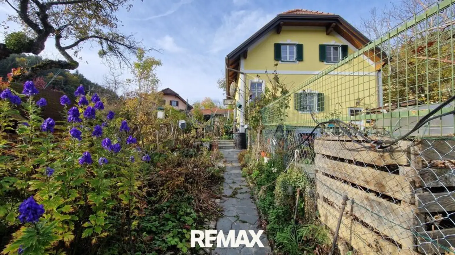 Haus Ansicht Garten
