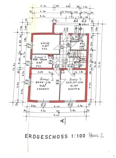 Kapitalanlage mit Potential – 2 Häuser auf Eckgrundstück mit rund 938 m² Grundstücksfläche!