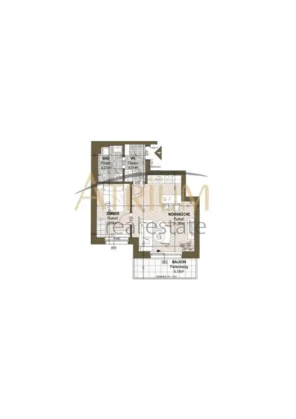 PROVISIONSFREIE - NEUBAUWOHNUNG mit Loggia-/Terrasse