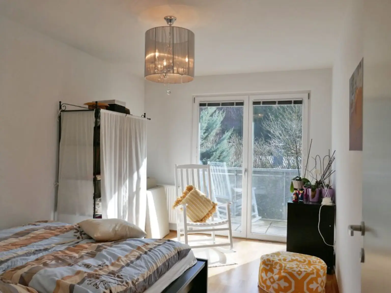 Zimmer 3 mit Balkonausgang