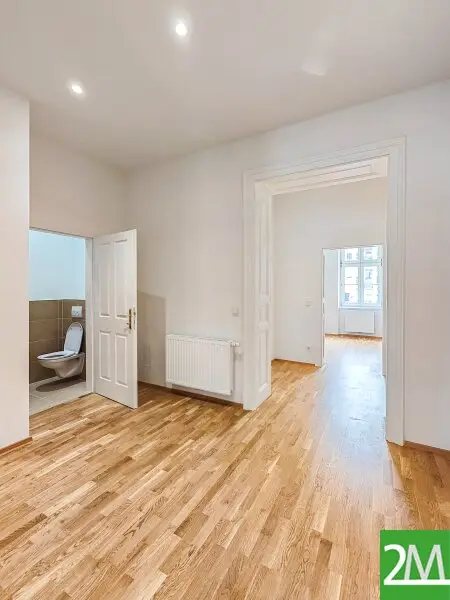 Erstbezug nach Generalsanierung: Geräumige Altbauwohnung nahe U4 Pilgramgasse