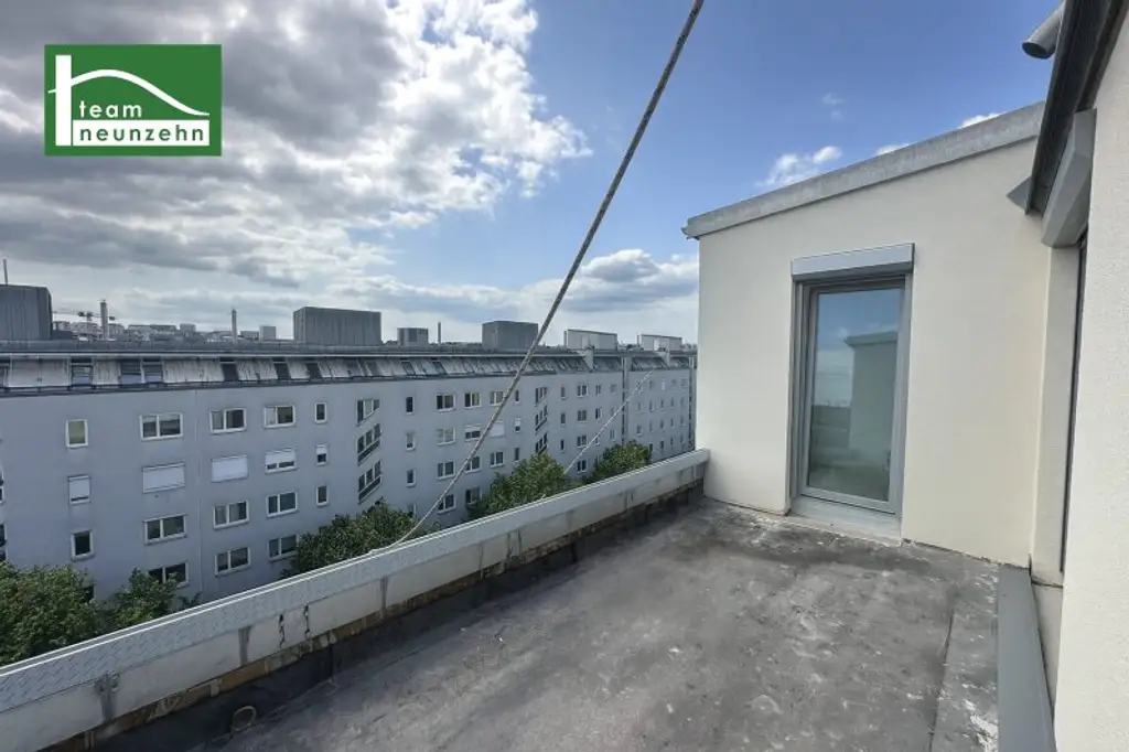 Klimatisierte Erstbezugs-Wohnung im DG nahe U3, S-Bahn und hervorragender Infrastruktur mit hochwertiger Ausstattung! - Mitten im Dritten