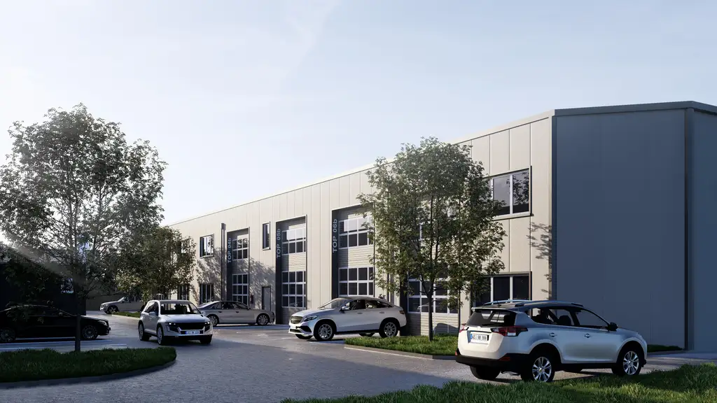 Betriebs-/Produktions- oder Lagerhallen mit Flächen von 47 - 197 m² im Grünwallpark Ansfelden zu verkaufen (T13a)