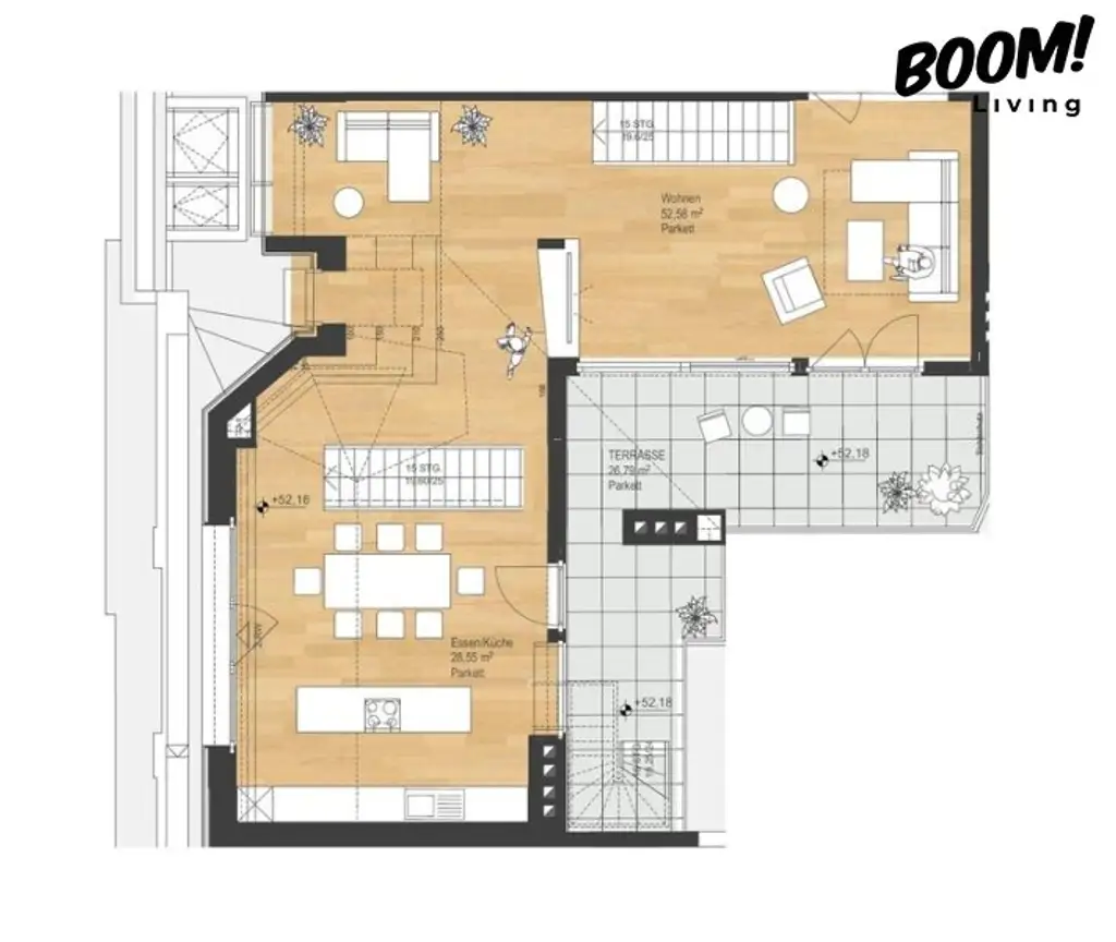 Exklusive Penthouse-Wohnungen | Terrassen | Dachterrassen | 360° Rundumblick | Toplage 1180 | Nähe Kutschkermarkt